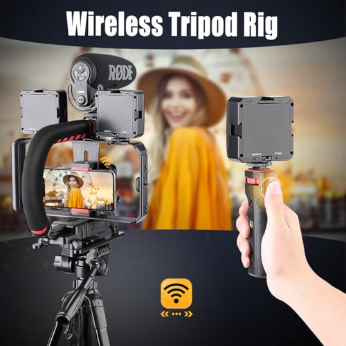 Triple handheld stabilizer for action cameras, DSLRs and smartphones