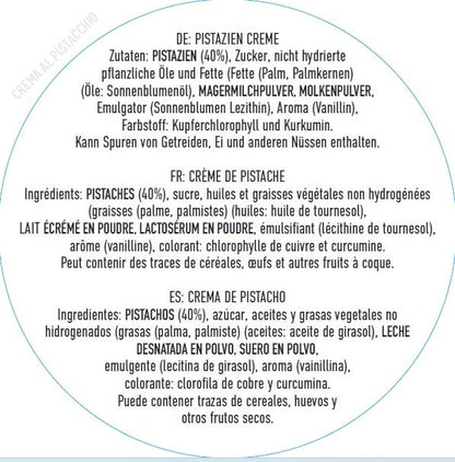 Brontedolci Pistaziencreme süß mit 40% Pistazien aus Sizilien-Ätna (2x 190g)