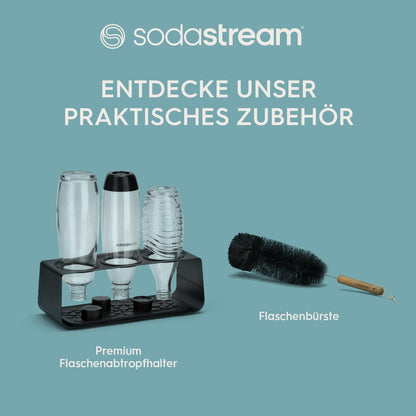 SodaStream 1L FUSE Flaschen (2er-Set) | Spülmaschinengeeignet: BPA-frei