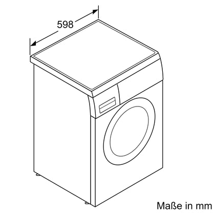 Siemens (WU14UT42) iQ500 'varioSpeed' washing machine (9kg): Extra energy-saving and quiet