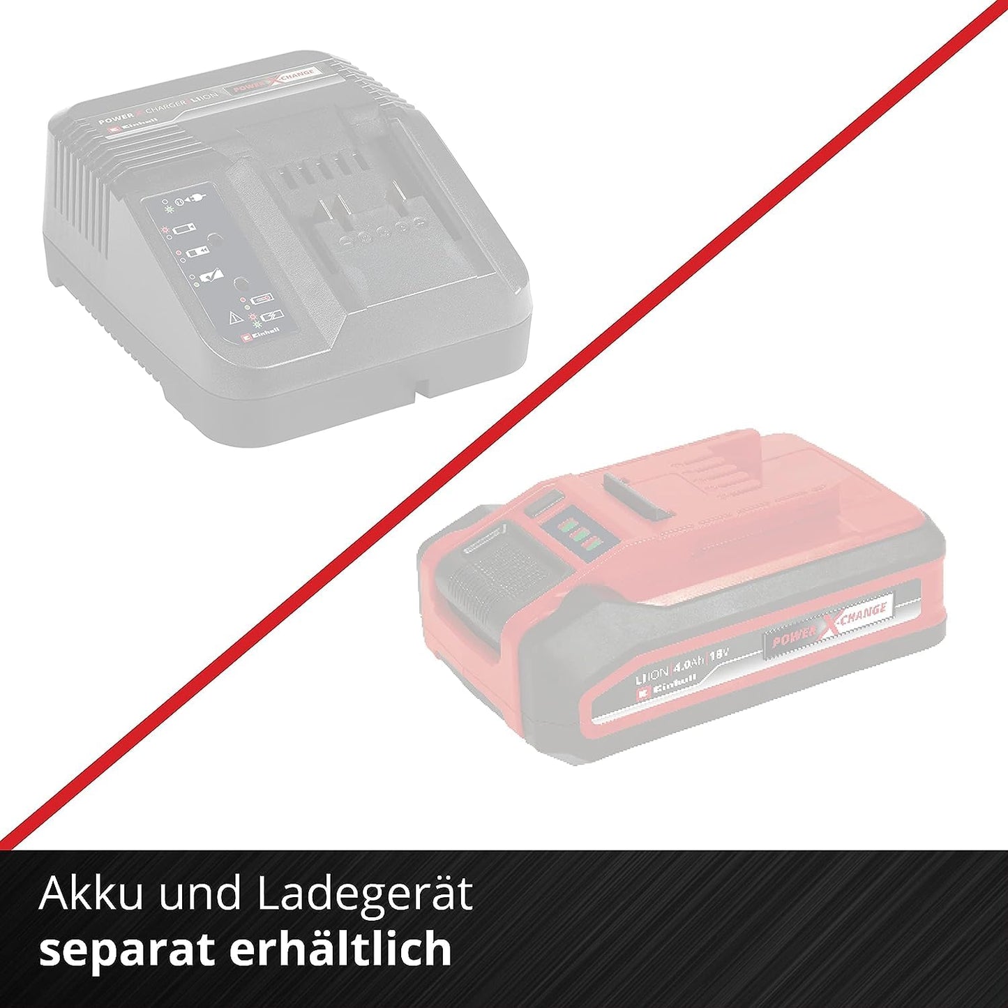 Einhell PRESSITO Hybrid-Kompressor inkl. 3-tlg. Adapter-Set: Power X-Change 18V, ohne Akku