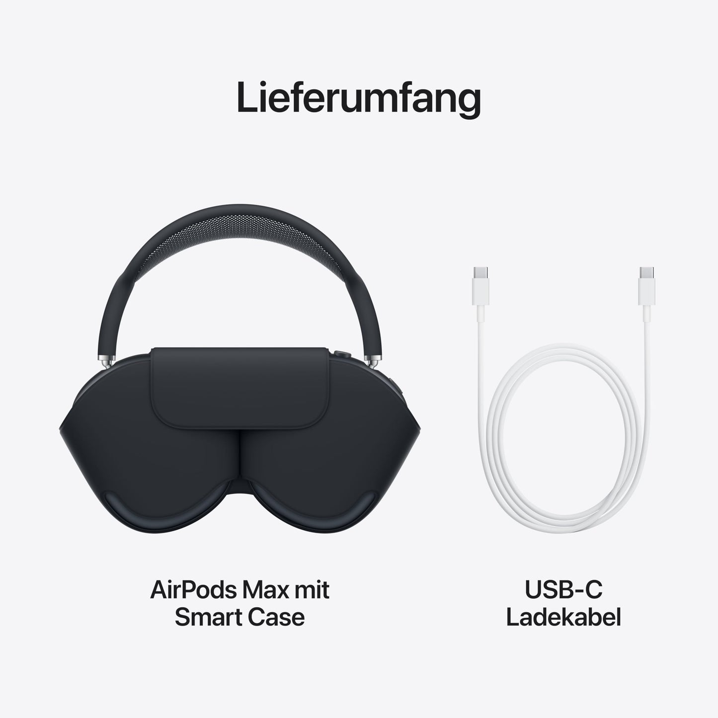 Apple AirPods Max | Aktive Geräuschunterdrückung auf Pro Level, 3D Audio