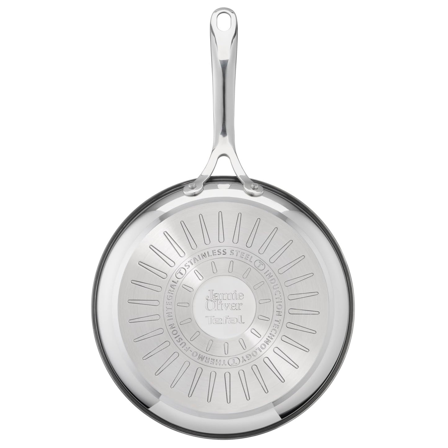 Tefal 'Jamie Oliver by Cook's Direct On' Edelstahl-Bratpfanne (28cm): Backofenfest