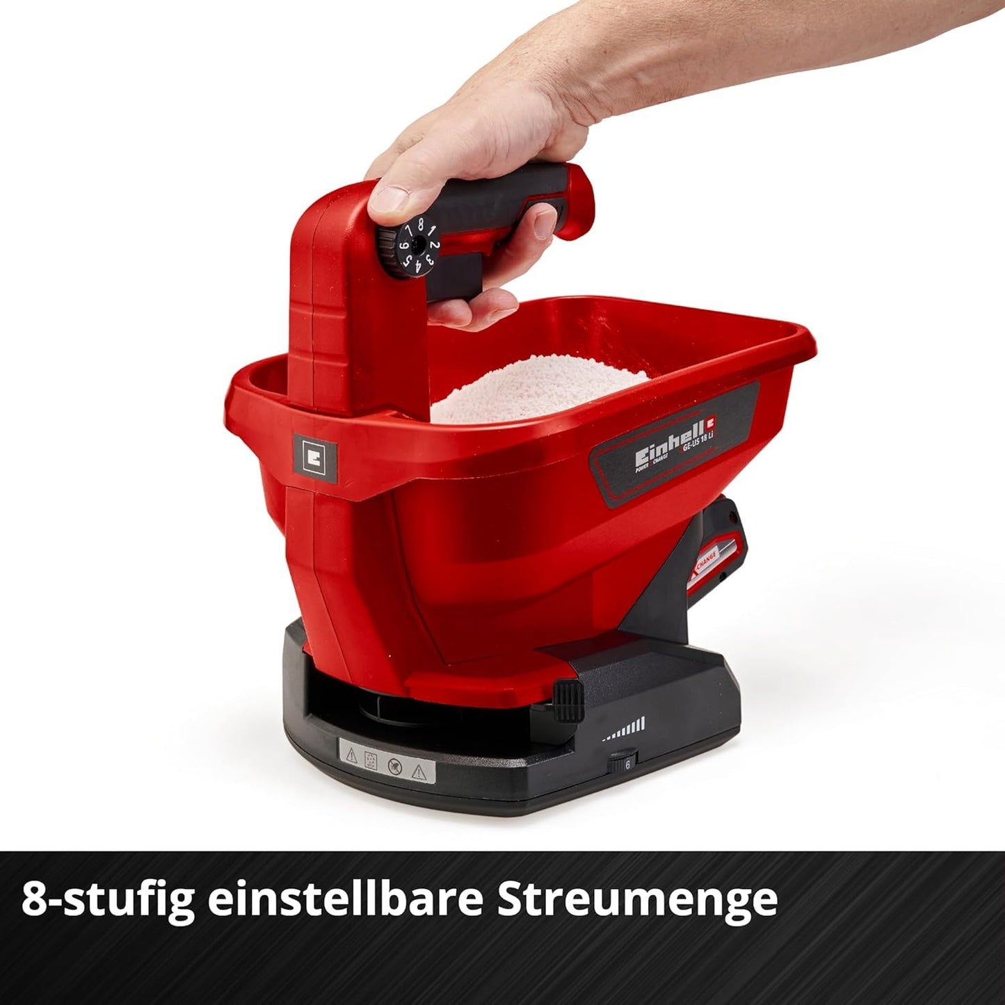 Einhell Universal Streuer (GE-US 18) Li-Solo Power X-Change ohne Akku und Ladegerät