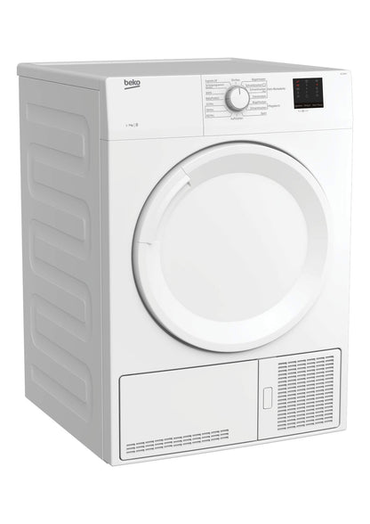 Beko (DC 7130 N B100) Kondenstrockner: 7kg, Elektronische Feuchtemessung