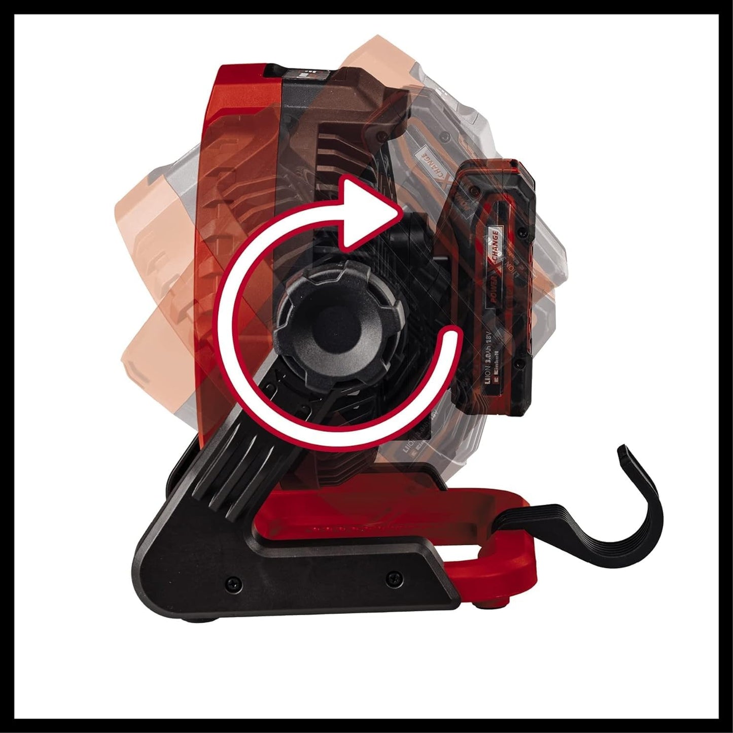 Einhell Cordless Fan (GE-CF 18/2200) Li-Solo Power X-Change without battery and charger