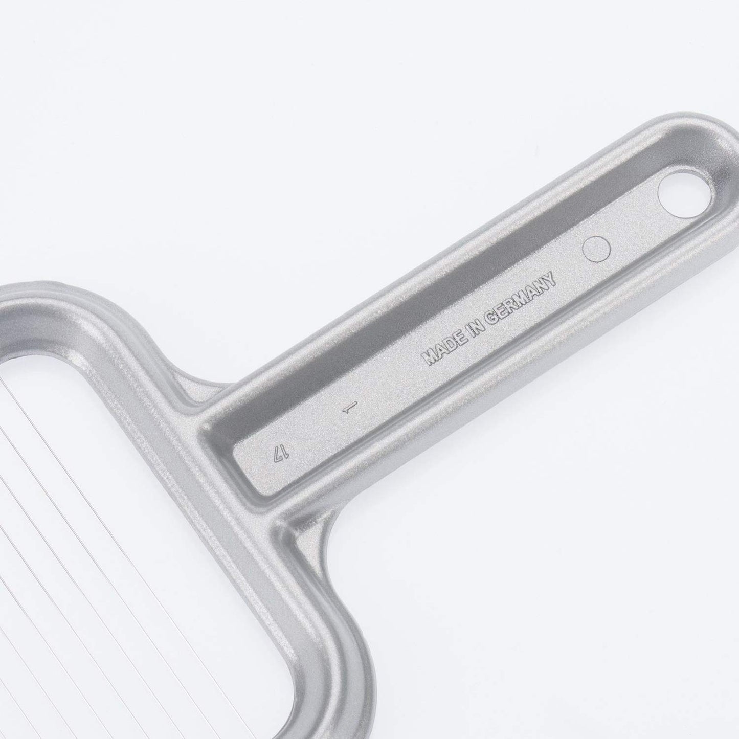 Westmark jacket potato/mozzarella cutter: aluminum/stainless steel