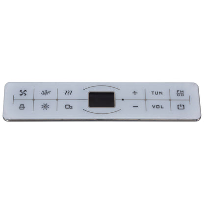 Basera® Premium Indoor-Whirlpool XXL mit 24-Massagedüsen: Heizung, LED, Touchpanel, Bluetooth