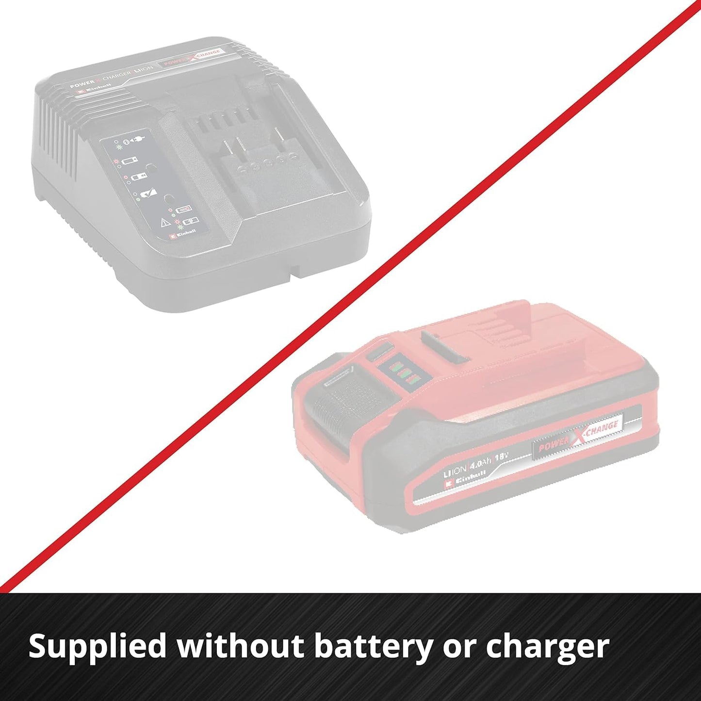 Einhell Akku-Heckenschere (GE-CH 18/60) Li-Solo Power X-Change ohne Akku