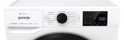 Bundle of Gorenje (WPAM84A1T) '8kg' Waschmachine mit Dampffunktion + Gorenje (DPNE82/GN) '8kg' Trockner mit Wärmepumpe
