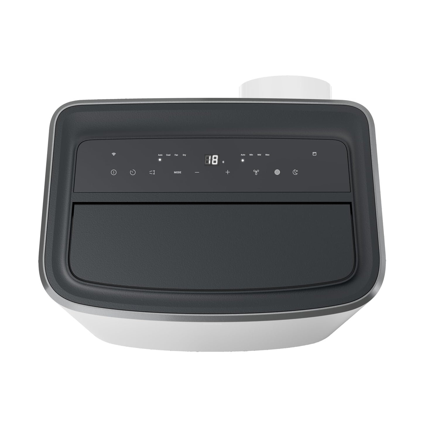 AEG Comfort 6000 Mobiles Klimagerät (AXP26U339CW): LED-Display,Touch-Bedienung, App-Steuerung