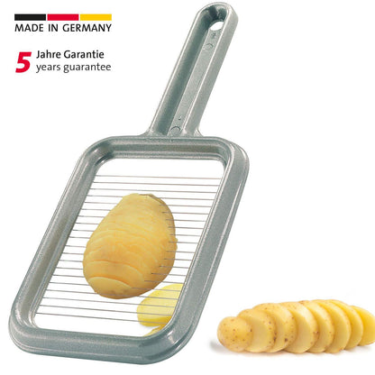 Westmark jacket potato/mozzarella cutter: aluminum/stainless steel