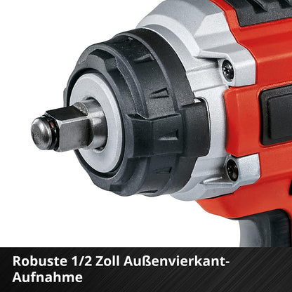 Einhell Profi Akku-Schlagschrauber IMPAXXO 18/450 Power X-Change inkl. Nuss-Set (18V, 450Nm)
