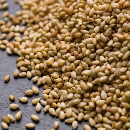 Emma Basic: Geröstete weiße Sesamkörner (1kg) mit nussigem Geschmack