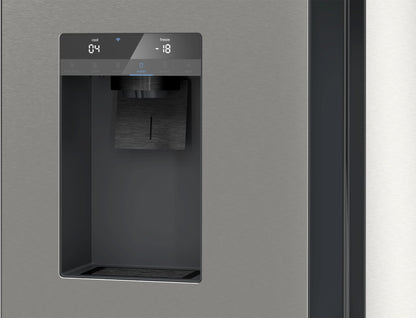 SIEMENS (KF96IAPEA) iQ500 NoFrost Smarter French-Door Kühlschrank: Eis- und Wasserspender, Anti-Fingerprint