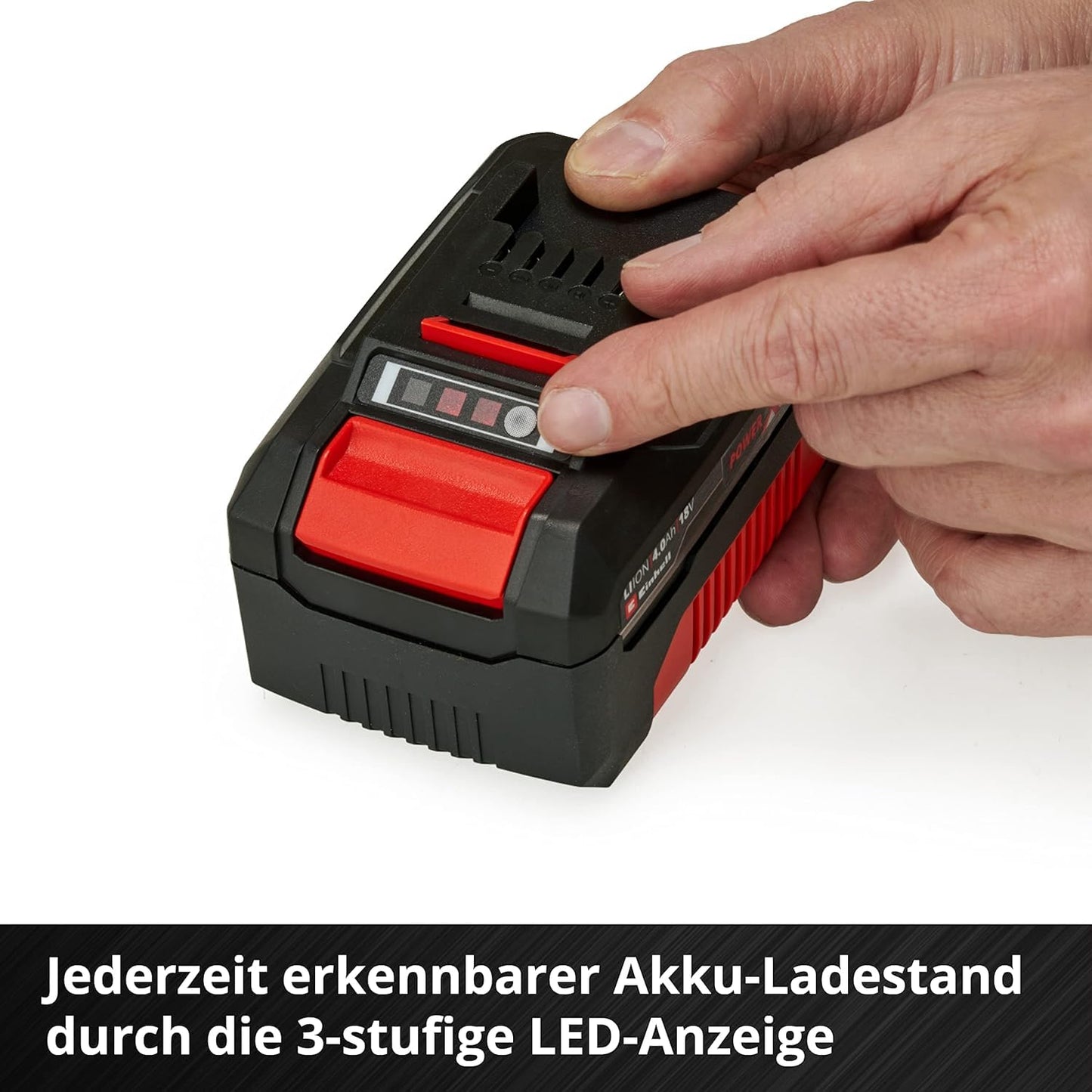 Einhell 18V 4,0 Ah PXC Starter Kit: Power X-Change Akku & Schnellladegerät