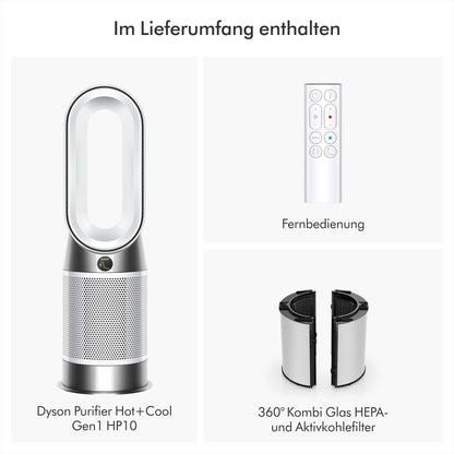 Dyson Purifier Hot+Cool 'Gen1 HP10' Luftreiniger mit Heiz- und Kühlfunktion