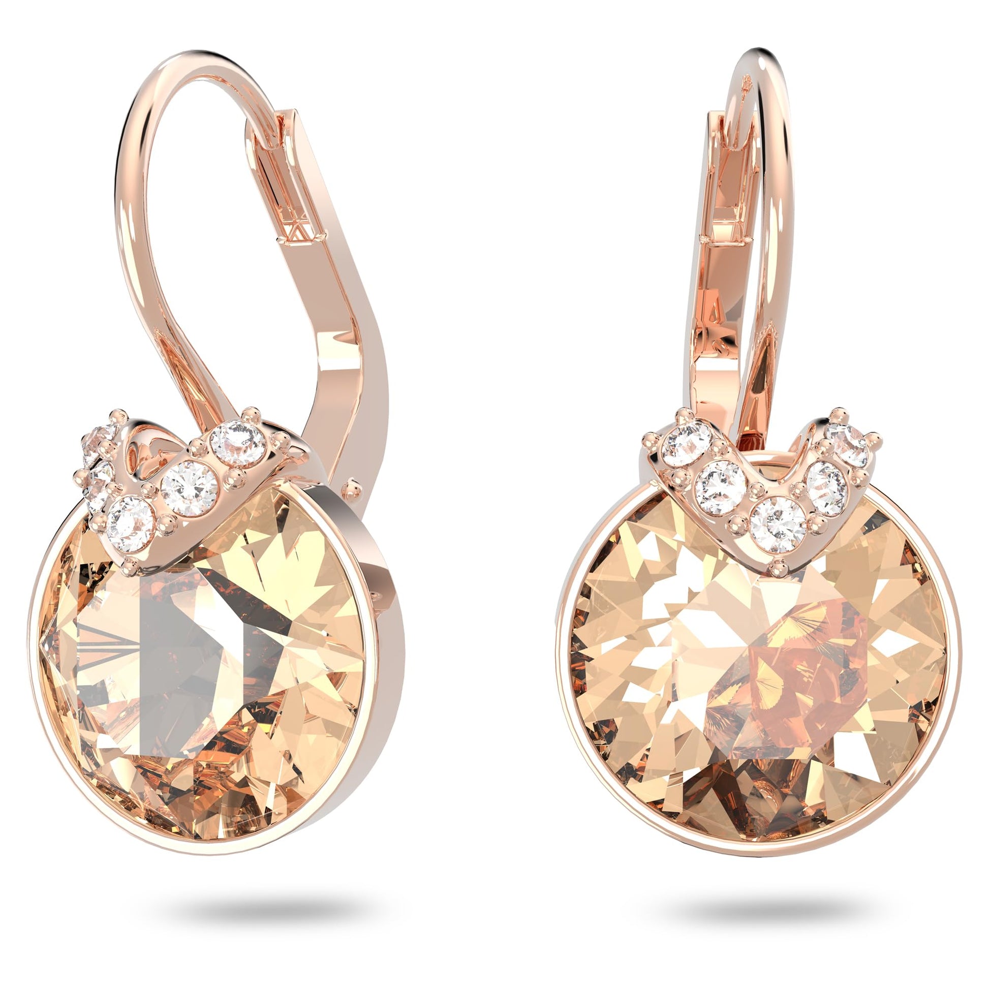 Swarovski Bella V Drop-Ohrhänger mit Roségold-Legierungsschicht