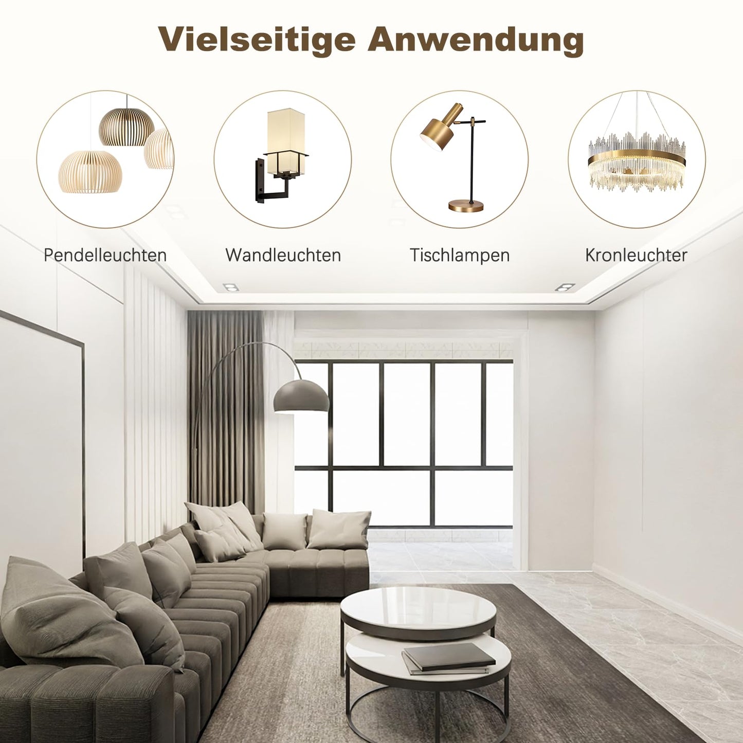 DiCUNO G9 LED-Leuchtmittel 3W (Warmweiß 2700K): Nicht Dimmbar - 6er Pack