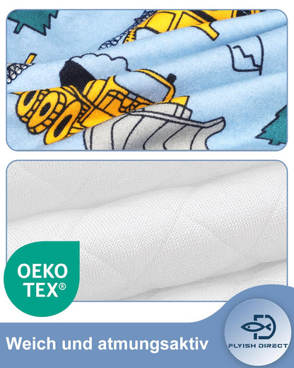 FLYISH DIRECT 6x Töpfchen Trainingshose (Unisex): Auslaufsicher, OEKO-TEX zertifiziert
