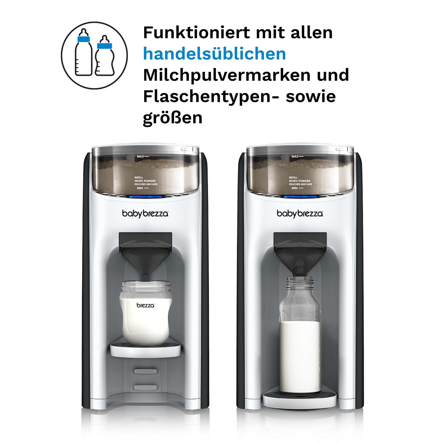 Baby Brezza 'Formula Pro Advanced' Automatischer Flaschenzubereiter: Dosiert und mischt auf Knopfdruck