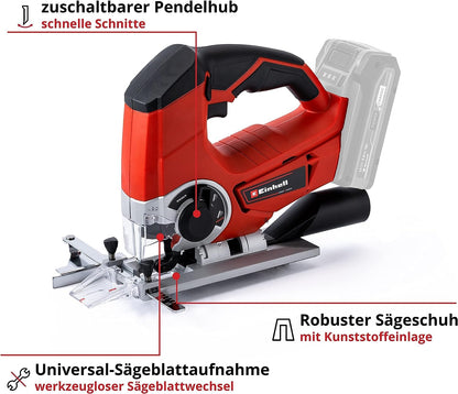 Einhell Akku-Stichsäge (TE-JS 18/80) Li-Solo Power X-Change ohne Akku