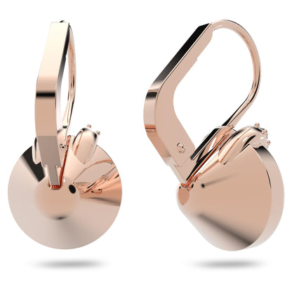 Swarovski Bella V Drop earrings with rose gold alloy layer