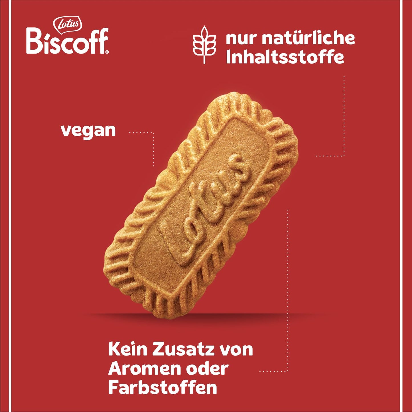 Lotus Biscoff: Original Caramelized Biscuit (300 biscuits) | Vegan - 1.875 kg
