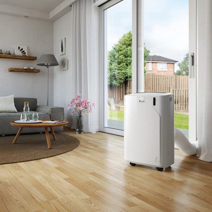 De'Longhi 'Pinguino' (PAC EM82) Mobile Klimaanlage für Räume bis zu 80m³ | 9.400 BTU, 2,4 kW