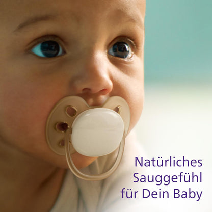 AVENT Ultra Soft Schnuller 4er Pack (0-6 Monate): Weiches, Flexibles Saugerschild