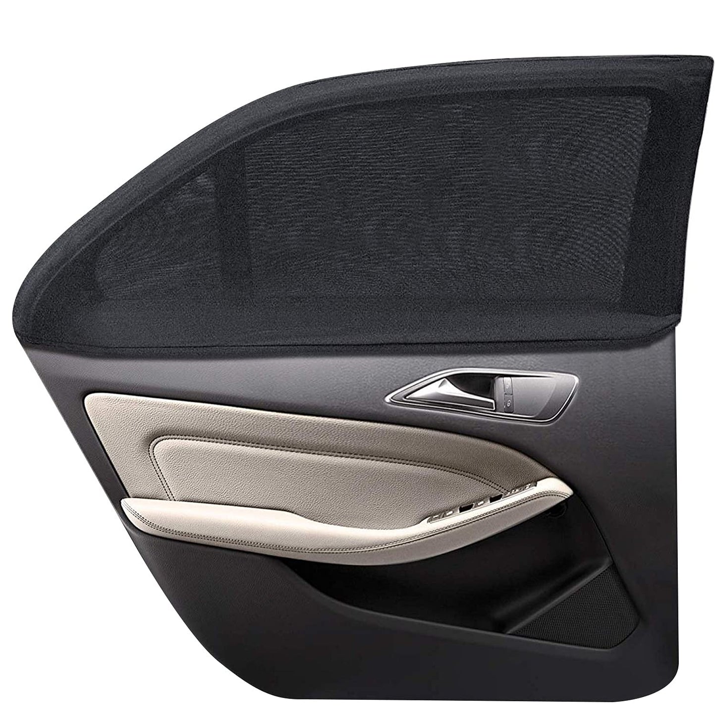WIN.MAX Universal Auto-Sonnenschutz für Baby mit zertifiziertem UV-Schutz (2 Stück-XL)