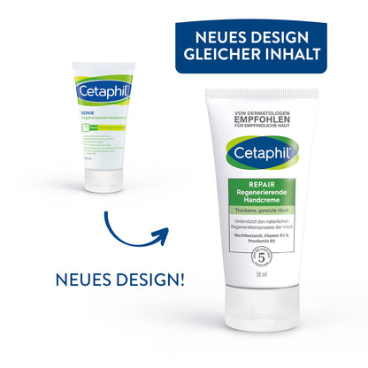 CETAPHIL Repair Regenerierende Handcreme (50ml) mit Provitamin B5