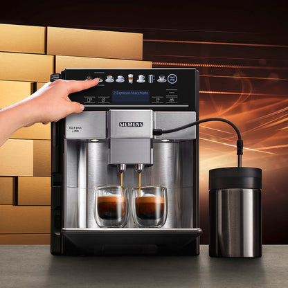 SIEMENS (EQ6 Plus S700 TE657503DE) Kaffeevollautomat: 1500W