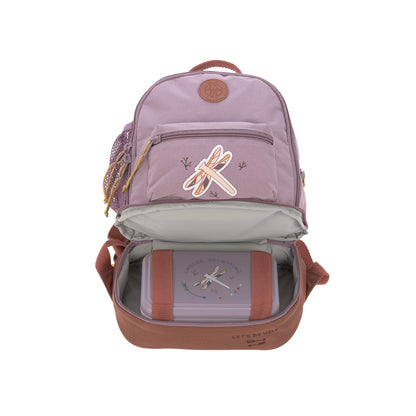 LÄSSIG Kinderrucksack mit Brustgurt Kindergartentasche Kindergartenrucksack 6,5L ab 3 Jahren/Mini Backpack Adventure Dragonfly