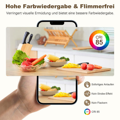 DiCUNO G9 LED-Leuchtmittel 3W (Warmweiß 2700K): Nicht Dimmbar - 6er Pack