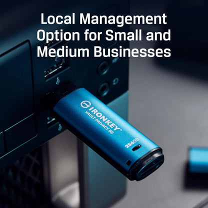 Kingston IronKey Vault Privacy 50 | USB-Stick (512GB) mit Business-Sicherheit auf höchstem Niveau