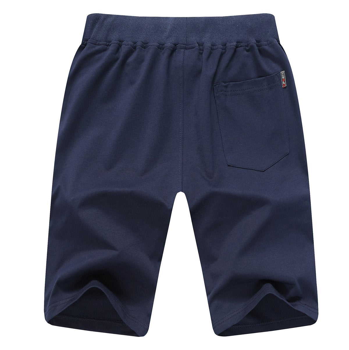 JustSun Herren Sport Kurze Hose für Sommer: Baumwolle, Elastische Taille