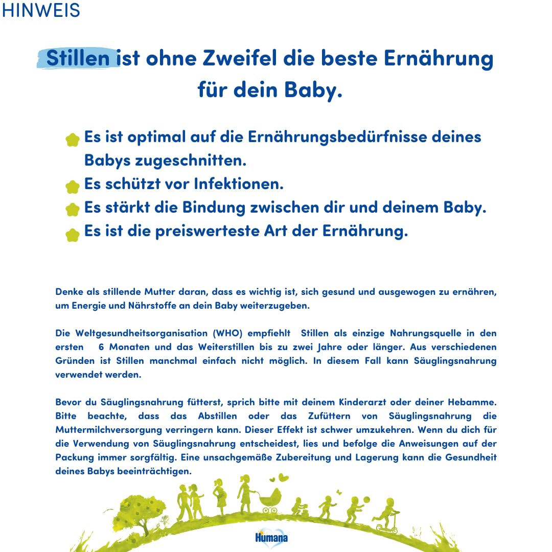 Humana PROBALANCE Folgemilch 2 nach dem 6. Monat (750g)