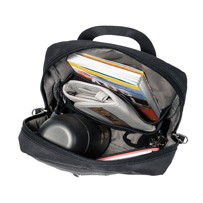 Jack Wolfskin Unisex 'TRT Utility' shoulder bag with zipper (Green Geo Block)