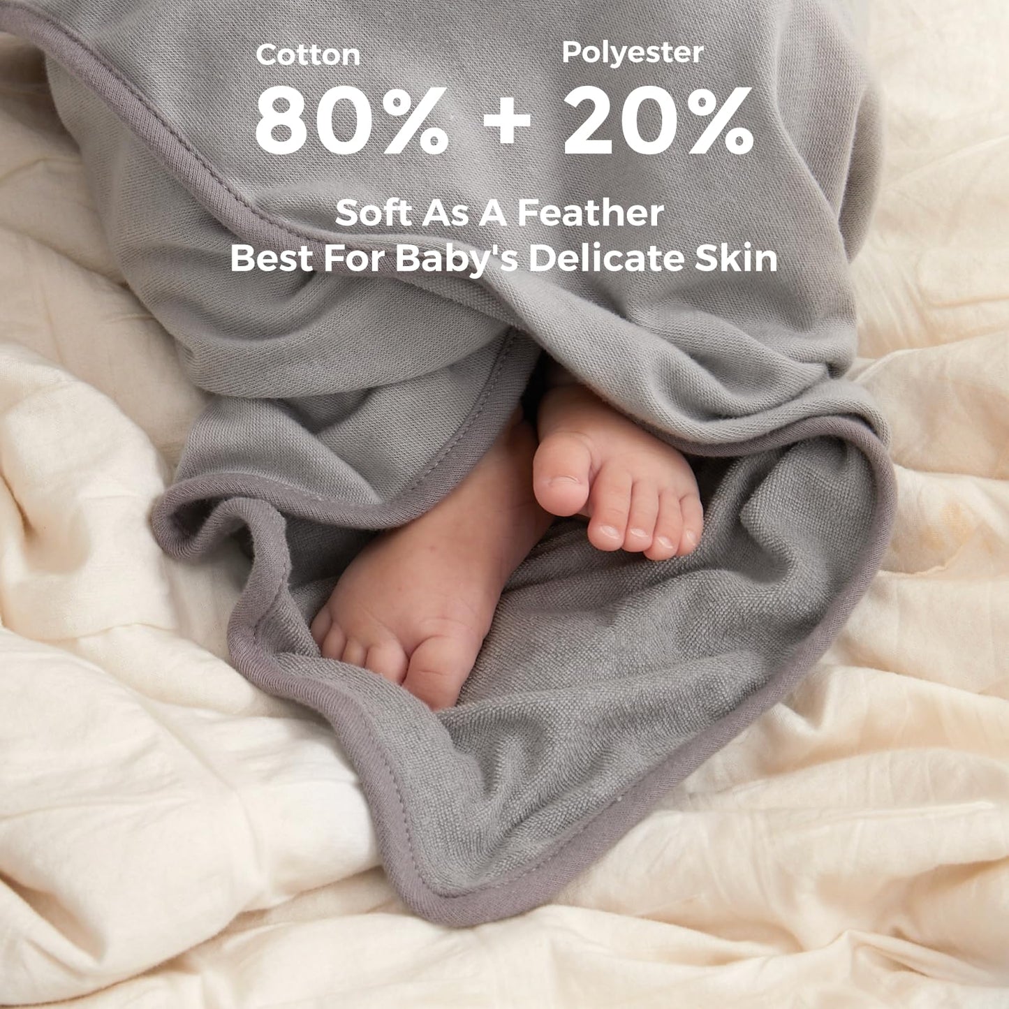momcozy 8-piece baby hooded towel &amp; washcloth set: Soft, absorbent and gentle