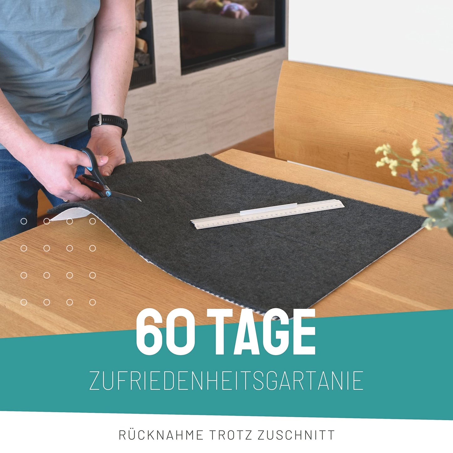 FilterBase® Aktivkohlefilter für Dunstabzugshaube (2er Pack - 57x47cm): Filtermatte zuschneidbar