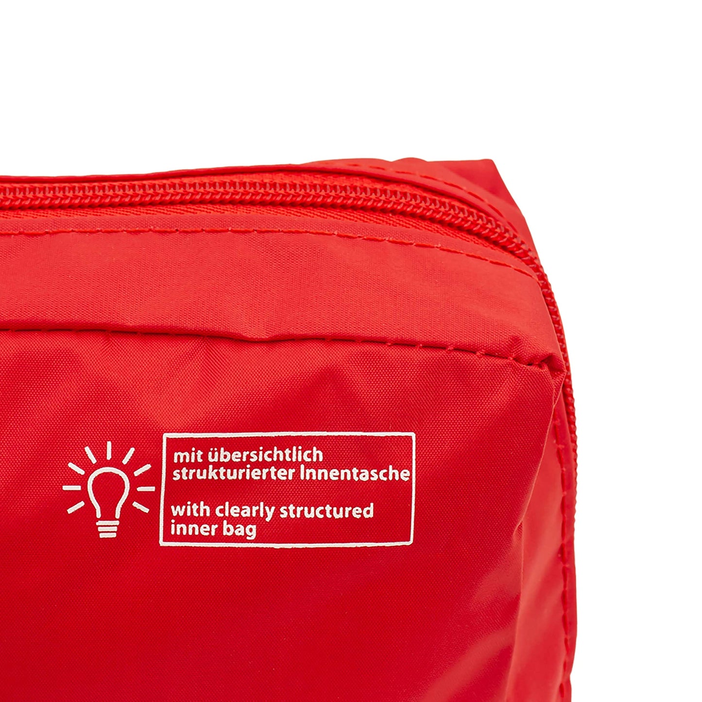 PETEX Verbandtasche aus Nylon-Gewebe: Inhalt nach DIN 13164 in Farbe Rot