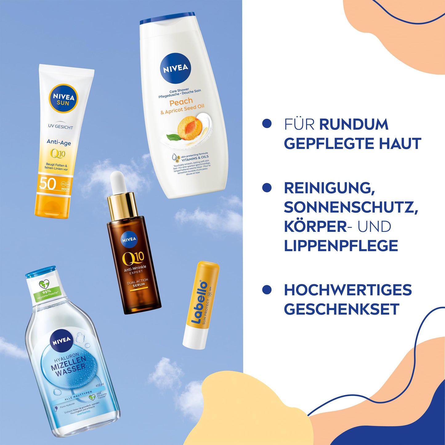 NIVEA 'The Gift of Joy' Geschenk Pflege-Set für Frauen: Ein vielseitiges Beauty-Set