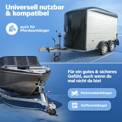 Deagle® trailer lock: Optimal protection when uncoupled in any weather conditions