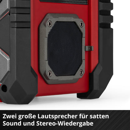Einhell Akku-Baustellenradio (TE-CR 18) Li DAB+/FM/BT - Solo Power X-Change ohne Akku