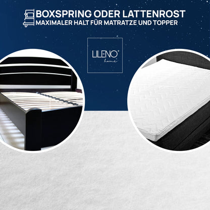 LILENO HOME Mattress Anti-Slip Mat for Slatted Frame: Thin Underlay for Mattress, Washable