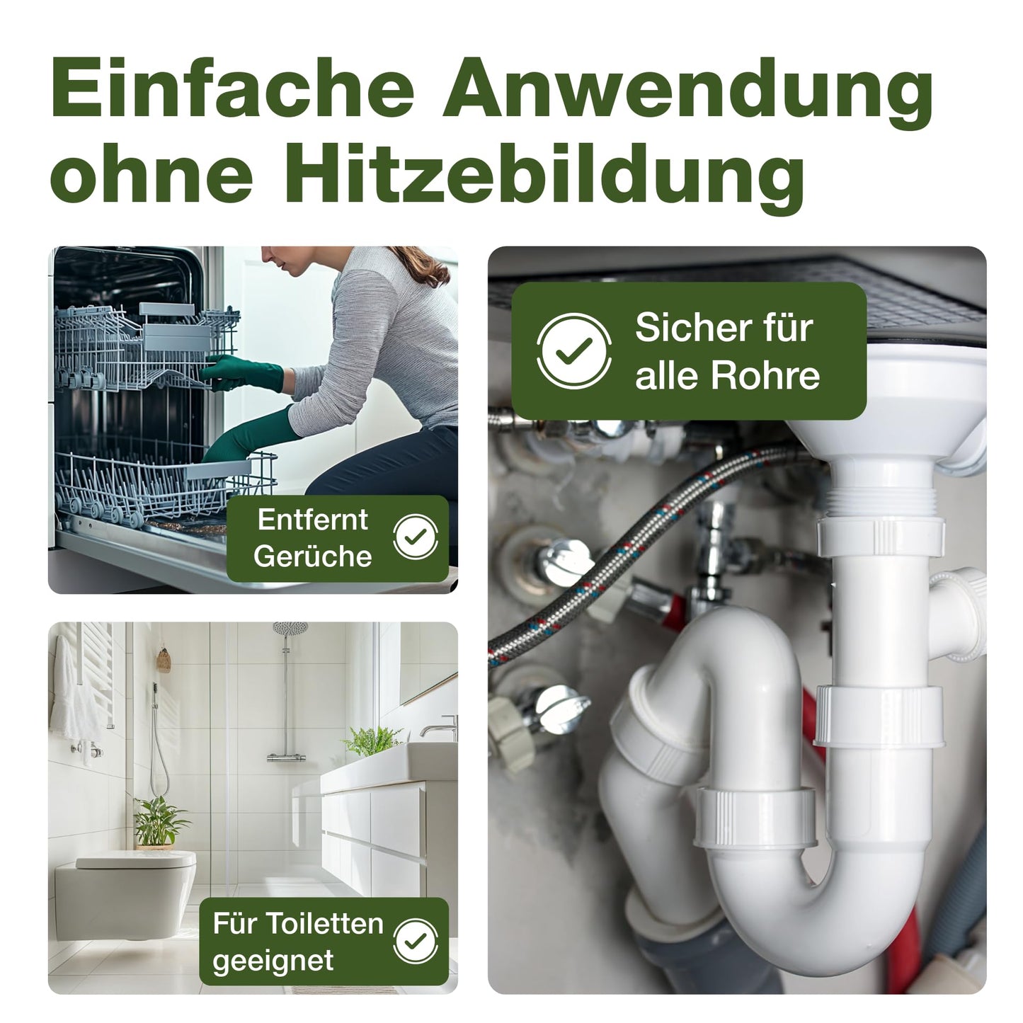 bio-chem Haar-Weg Abflussreiniger EXTRA STARK (1000ml) Made in Germany