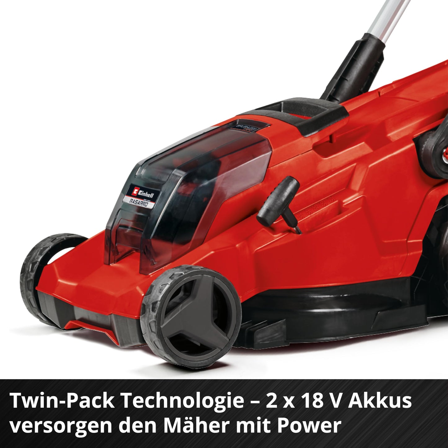 Einhell Akku-Rasenmäher 'RASARRO' 36/42 Kit Power X-Change inkl. 2x 4,0Ah Akkus+Ladegerät