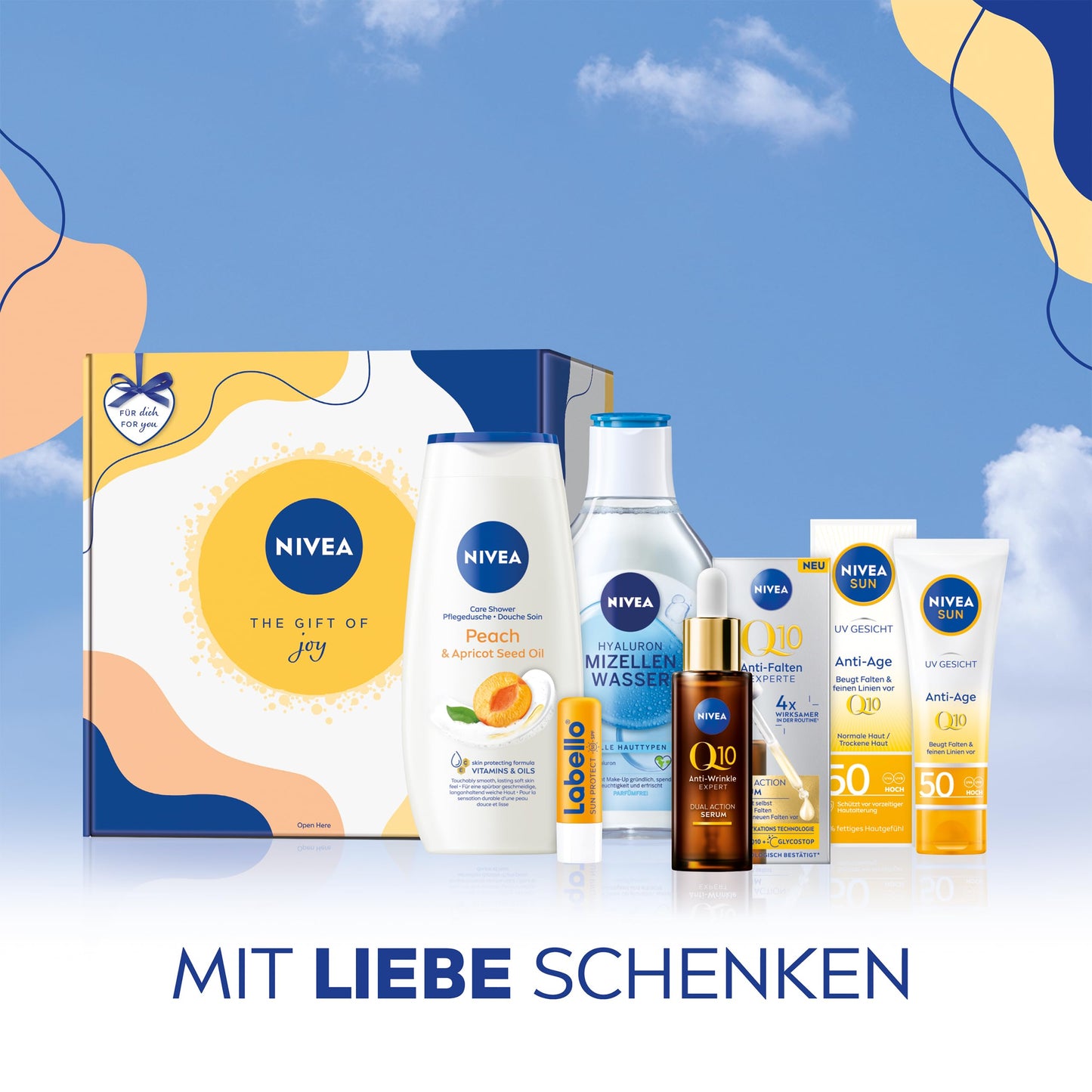 NIVEA 'The Gift of Joy' Geschenk Pflege-Set für Frauen: Ein vielseitiges Beauty-Set