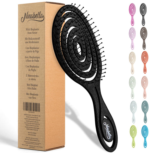 Ninabella Entwirrungsbürste - Für alle Haartypen &amp; nachhaltige Pflege